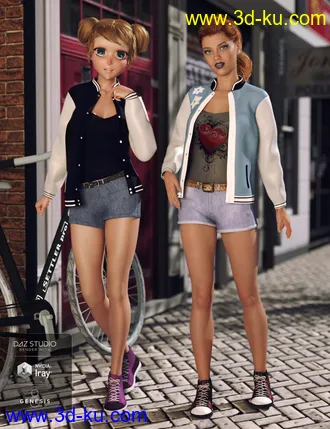 3D打印模型Kawaii Infused Outfit Textures的图片