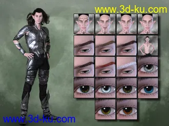 3D打印模型Keodin for Genesis 8 Males的图片