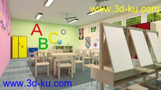 3D打印模型Kindergarten Room的图片