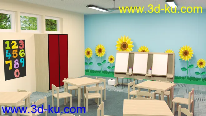 Kindergarten Room模型的图片3