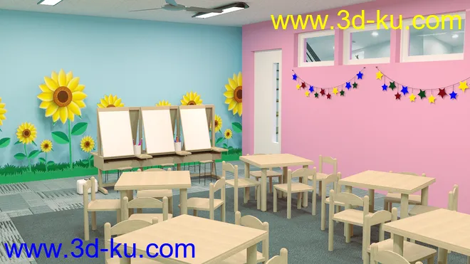 Kindergarten Room模型的图片4