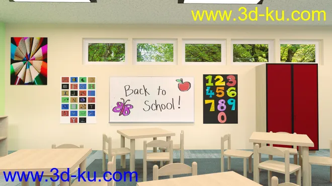 Kindergarten Room模型的图片6