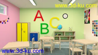 3D打印模型Kindergarten Room的图片