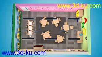 3D打印模型Kindergarten Room的图片