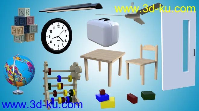 Kindergarten Room模型的图片11