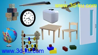 3D打印模型Kindergarten Room的图片