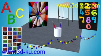 3D打印模型Kindergarten Room的图片