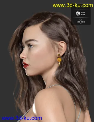 3D打印模型Kira HD for Genesis 8 Female的图片