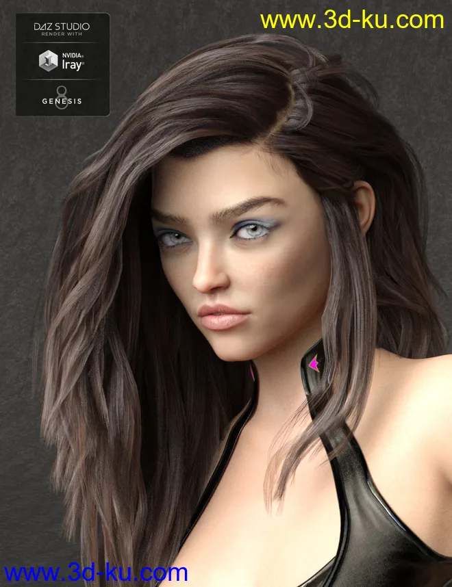 Kira HD for Genesis 8 Female模型的图片6