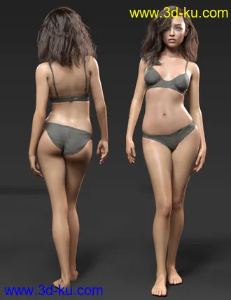 3D打印模型Kira HD for Genesis 8 Female的图片