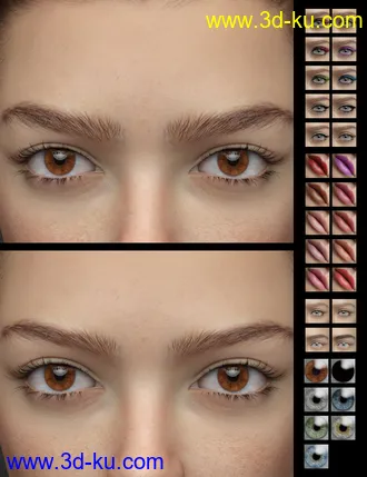 3D打印模型Kira HD for Genesis 8 Female的图片