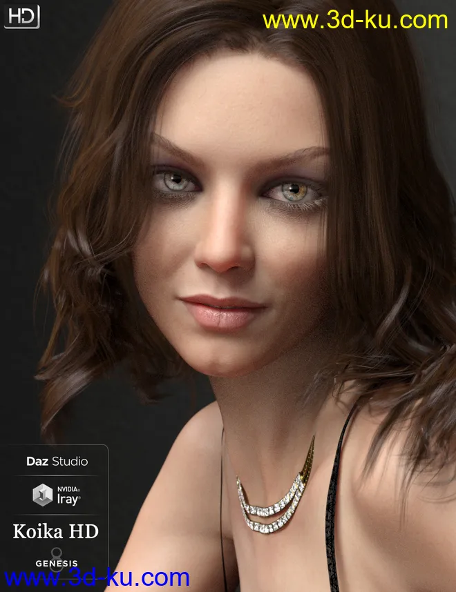 Koika HD For Genesis 8 Female模型的图片2