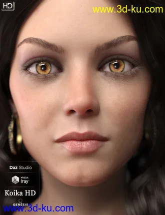 3D打印模型Koika HD For Genesis 8 Female的图片