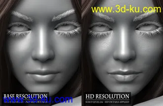 3D打印模型Koika HD For Genesis 8 Female的图片