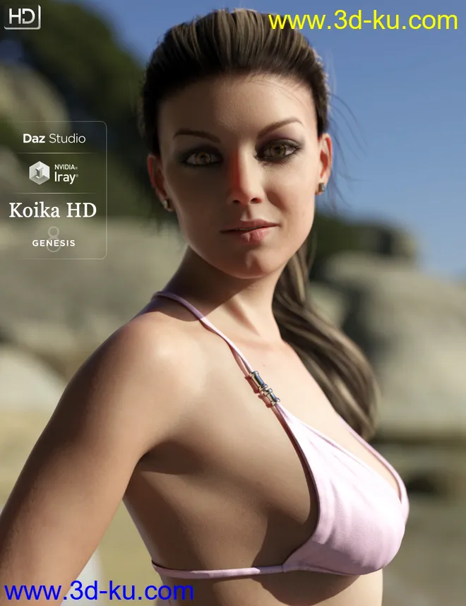 Koika HD For Genesis 8 Female模型的图片13