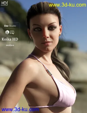 3D打印模型Koika HD For Genesis 8 Female的图片