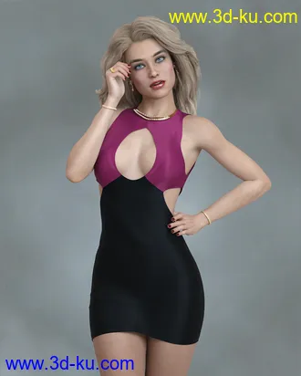 3D打印模型KrashWerks CAMRYN for Genesis 8 Female的图片