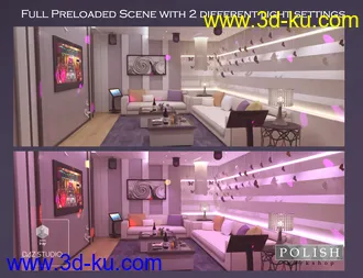 3D打印模型KTV Party Room的图片