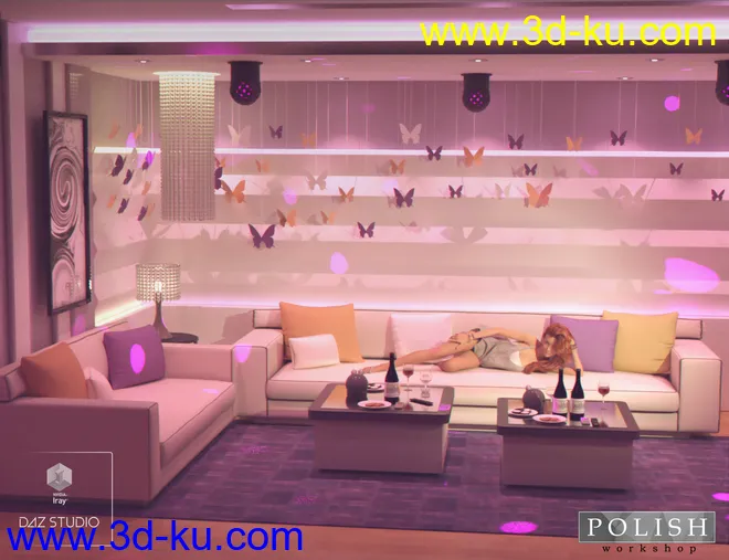 KTV Party Room模型的图片3