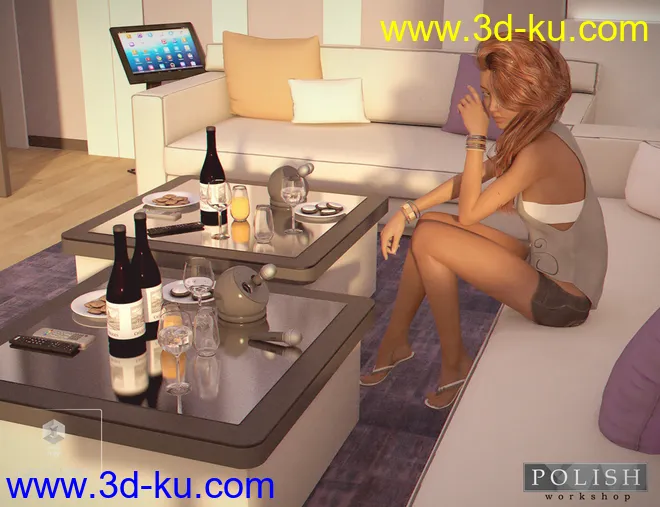 KTV Party Room模型的图片7