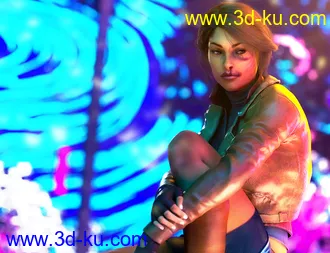 3D打印模型L.I.E. FACE BRUISES for Genesis 3 and 8的图片