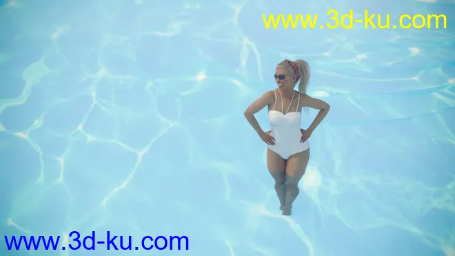 LA Pool and HDRI模型的图片2