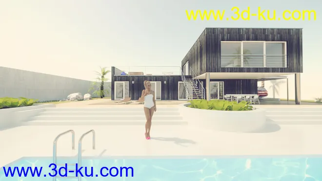 LA Pool and HDRI模型的图片4