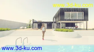 3D打印模型LA Pool and HDRI的图片