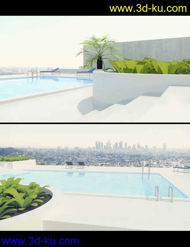LA Pool and HDRI模型的图片9