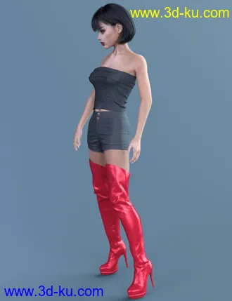 3D打印模型Lara Outfit for Genesis 8 Female(s)的图片