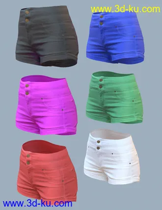 3D打印模型Lara Outfit for Genesis 8 Female(s)的图片