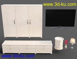 3D打印模型Lavish Bedroom的图片