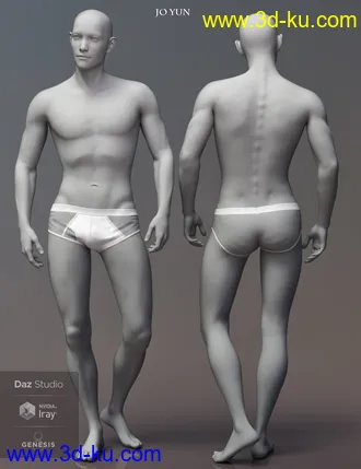 3D打印模型Leading Male Morph Collection for Genesis 8 Male(s)的图片