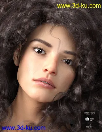 3D打印模型Leda HD for Genesis 8 Female的图片