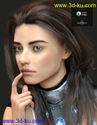 3D打印模型Leda HD for Genesis 8 Female的图片