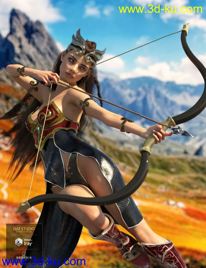 Leda HD for Genesis 8 Female模型的图片5