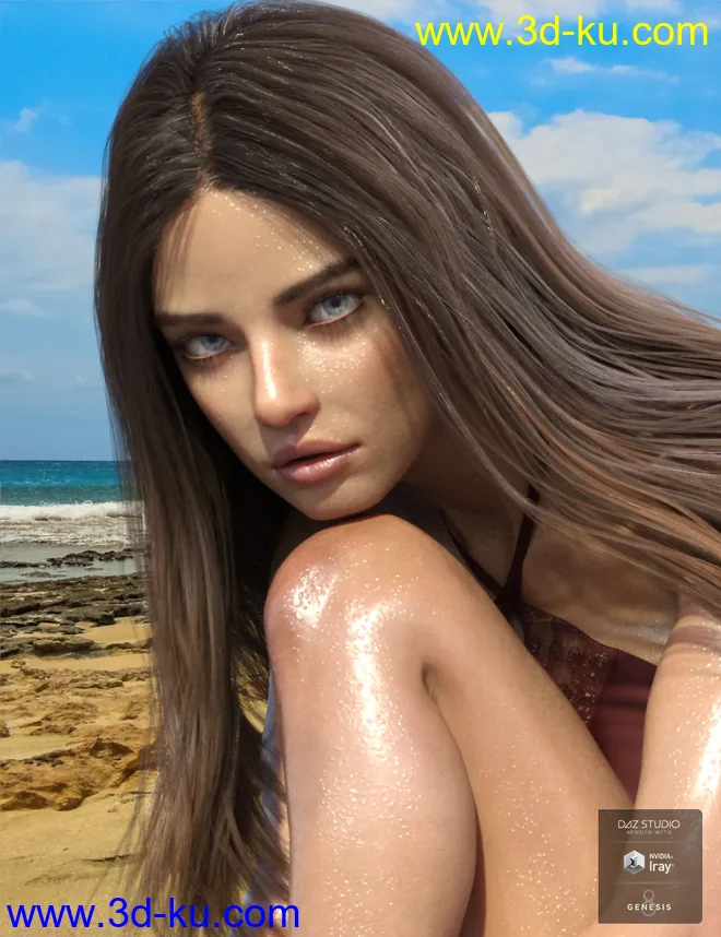 Leda HD for Genesis 8 Female模型的图片7