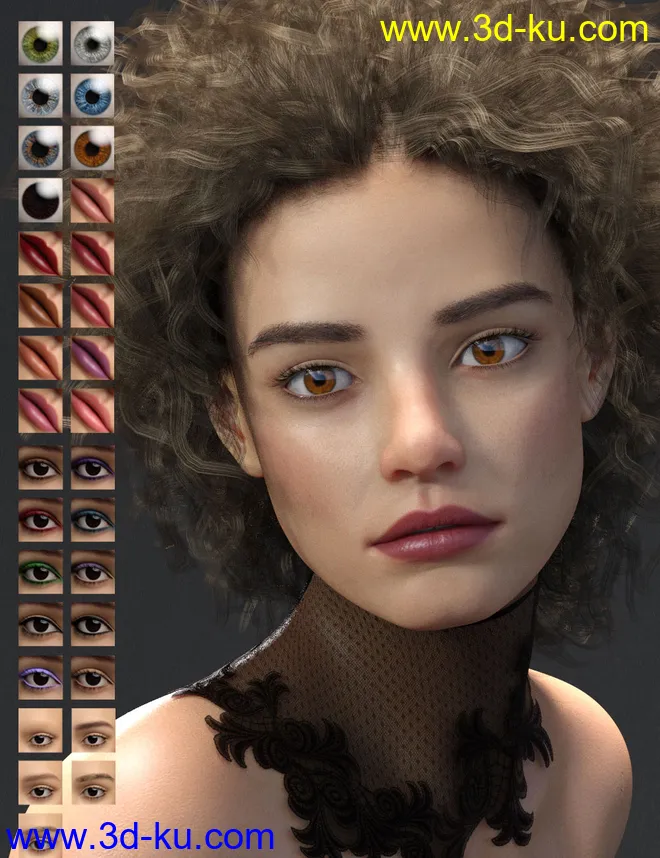 Leda HD for Genesis 8 Female模型的图片8