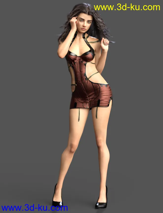 Leda HD for Genesis 8 Female模型的图片9