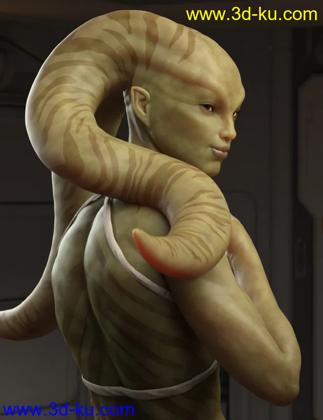 Lekkulian 2 for Genesis 8 Female模型的图片4