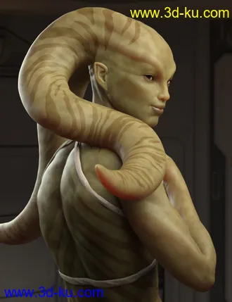 3D打印模型Lekkulian 2 for Genesis 8 Female的图片