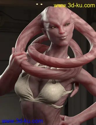 3D打印模型Lekkulian 2 for Genesis 8 Female的图片