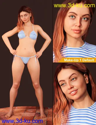 3D打印模型Lera HD plus Palette of Emotions Expressions的图片