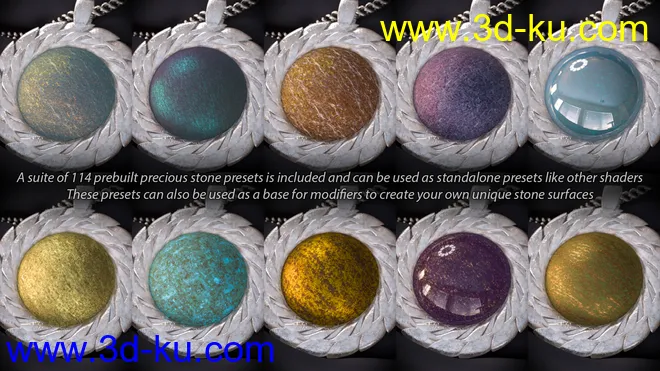 Lets Rock - Rough and Precious Stone Building Suite and Merchant Resource模型的图片6