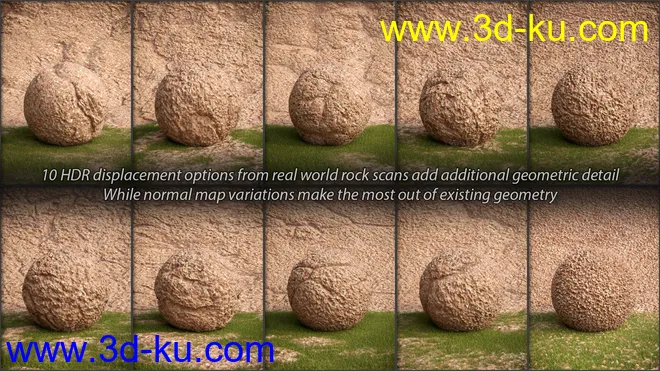 Lets Rock - Rough and Precious Stone Building Suite and Merchant Resource模型的图片8