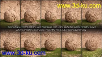 3D打印模型Lets Rock - Rough and Precious Stone Building Suite and Merchant Resource的图片