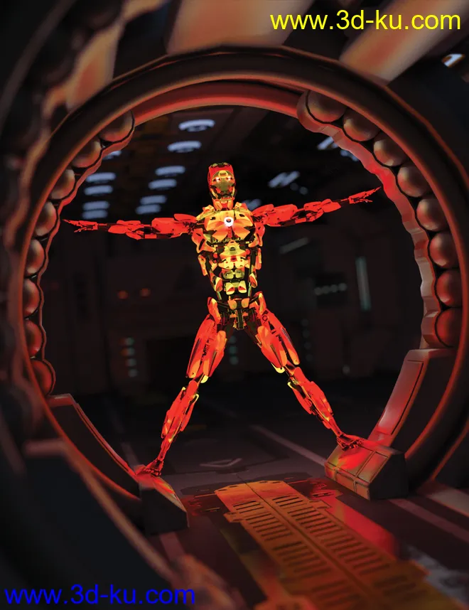 Light and Glow for Cyborg Generation 8模型的图片1