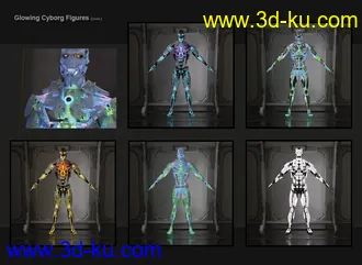 3D打印模型Light and Glow for Cyborg Generation 8的图片