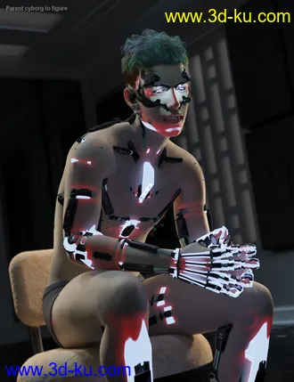 3D打印模型Light and Glow for Cyborg Generation 8的图片