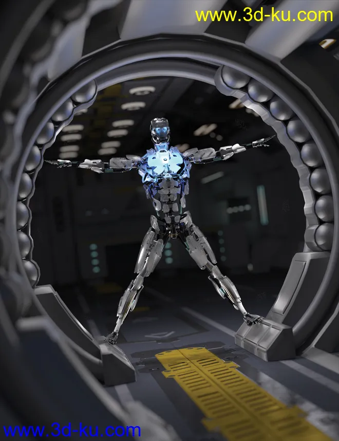 Light and Glow for Cyborg Generation 8模型的图片9